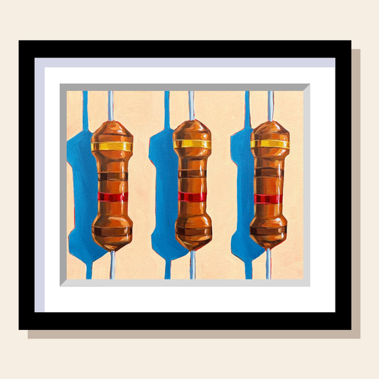 Resistors Art Print